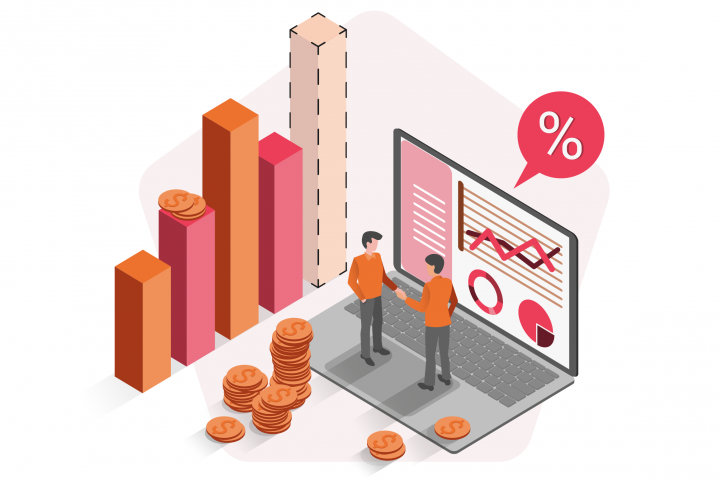 Для блока "Объемы продаж"