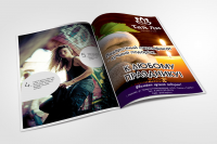 Макет в журнал для салона "Тай Ли"