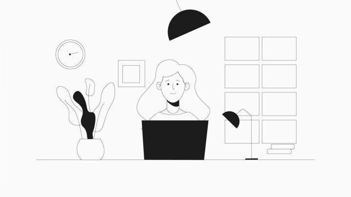 Flat animation