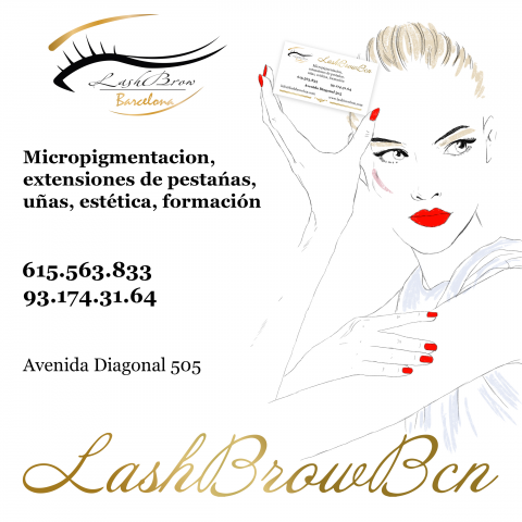 Пост в Instagram для LashBrowBcn