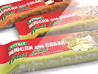 Концепция упаковки "Мюсли для собак"