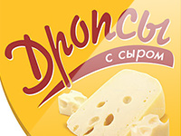 Дизайн упаковки - Дропсы с сыром