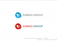 Разработка логотипа для airbag.group 2