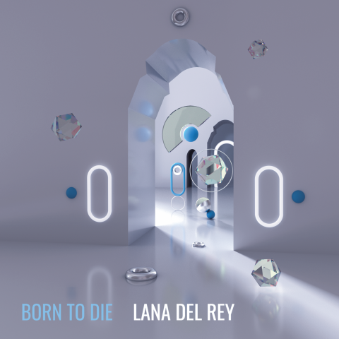 Концепт обложки альбома Lana del Rey Born to die