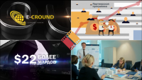Видеопрезентация с анимацией для компании "E-CROUND"