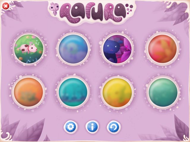 Rarura меню уровней