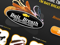 Дизайн сайта силиконовых приманок