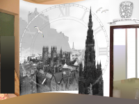 эскиз-коллаж для росписи стен