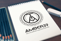 логотип для компании "Амбер39"