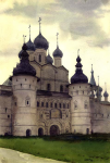 Ростов Великий. Акварель