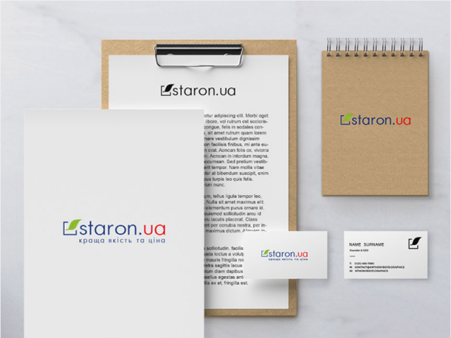 Логотип для  "Staron Ukraine LTD"