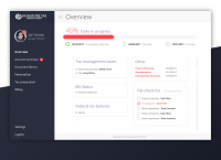 SIGNATURE TAX - Dashboard Interface
