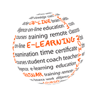 Логотип компании удаленного обучения