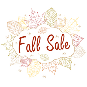 Баннер осенних скидок