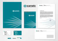 Фирменный стиль "Scamatic"