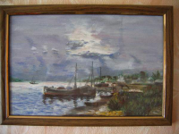 После дождя ( бумага, пастель)