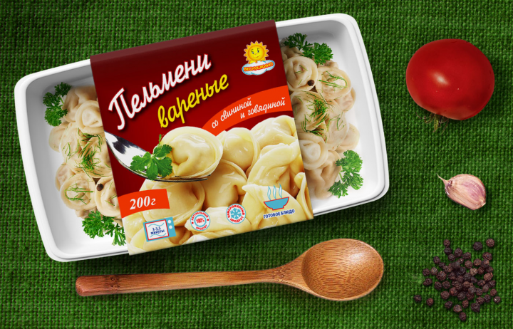 Обечайка дляготовых обедов "Пельмени"