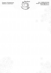 Шаблон фирм. листа ч/б вертикальный