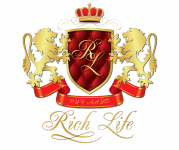 логотип для агенства недвижимости rich life