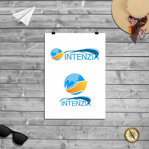Разработка индивидуального Логотипа для INTENZIA