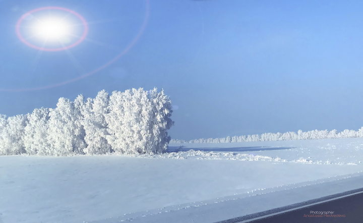 зимняя дорога