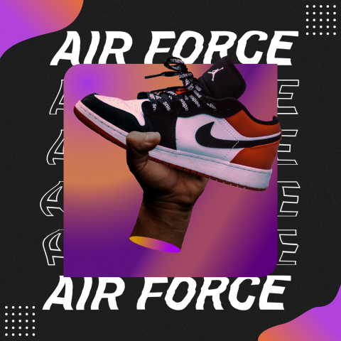 Рекламный баннер кроссовок