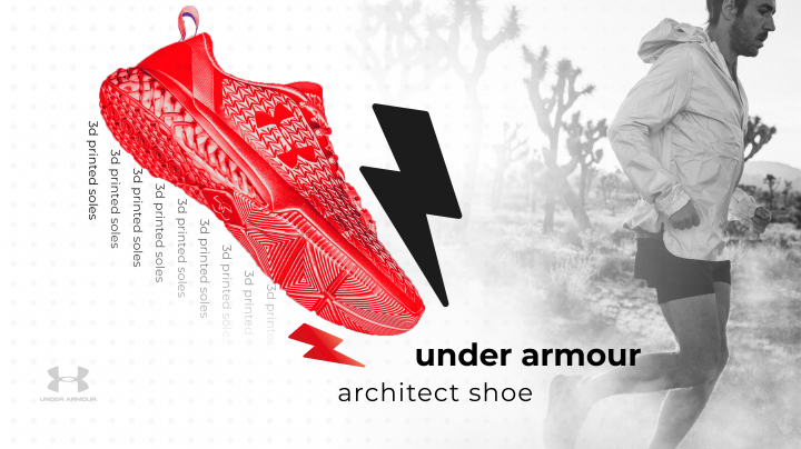 Баннер для веб-страницы\журнала Under Armour