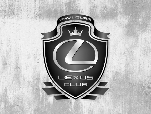 Логотип для автоклуба Lexus Club Pavlodar