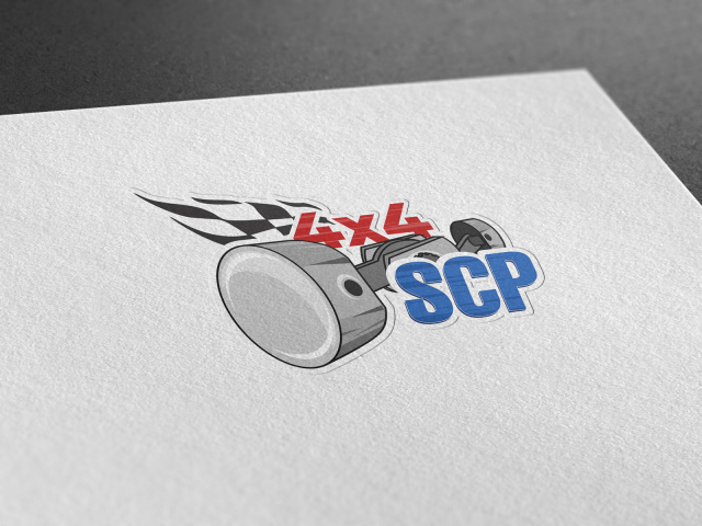 Логотип Авто клуба субару "SCP"