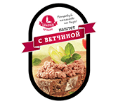 Этикетка для линии мясных паштетов