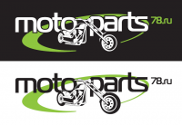 Логотип "motoparts78", мототехника
