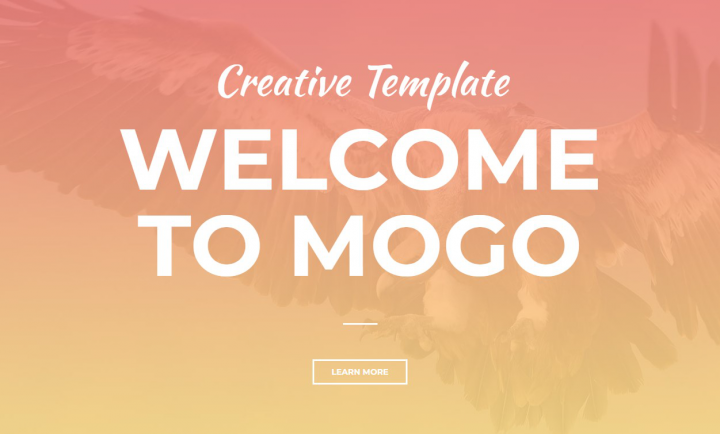 Landing page