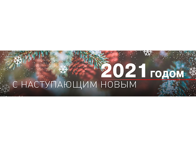 Новогодний баннер на сайт