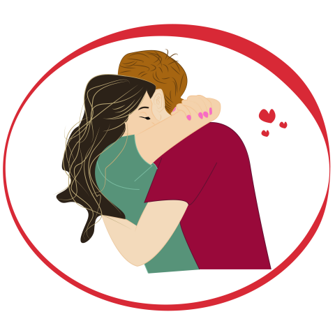 Векторная иллюстрация "I miss you"