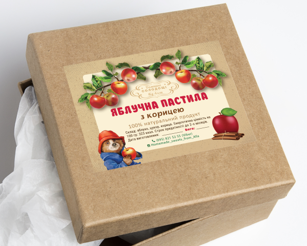 Разработка дизайна этикетки