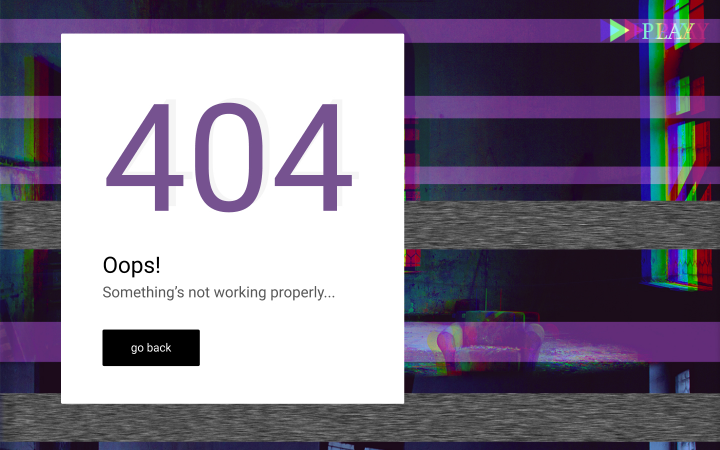 Страница 404.