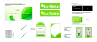 Разработка фирменного стиля для сети стоматологии LaMinta