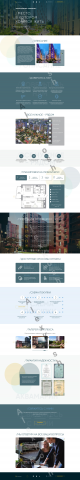 Landing page Жилого комплекса