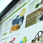 Дизайн интернет магазина Guffis.lt - зоотовары