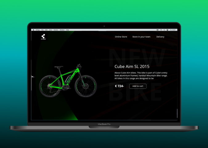 Cube bike