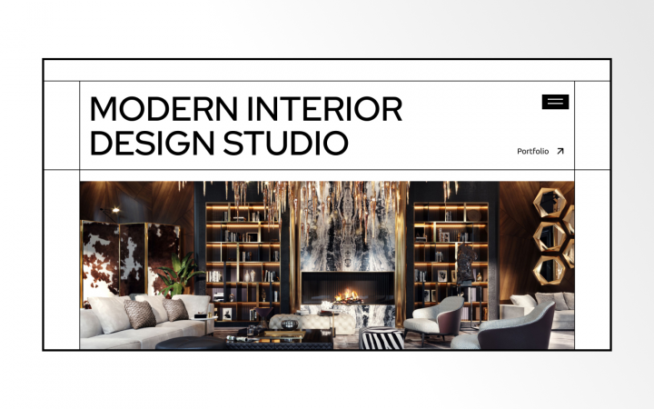 Сайт для студии дизайна и архитектуры