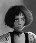 Стилизованный портрет Mathilda Lando (Natalie Portman)
