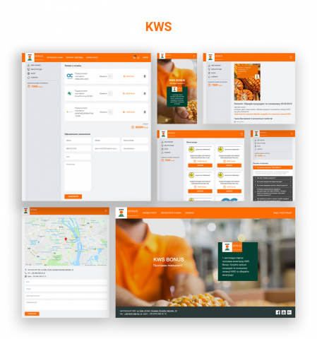Corporate Website "KWS Bonus"