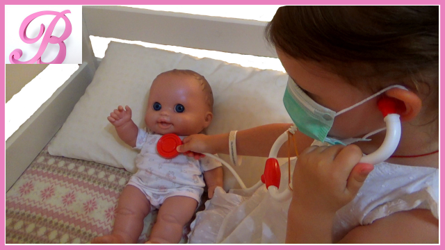 Видео для детей ! Лечим ЛУЛУ ! Дашуля ВРАЧ СКОРОЙ ПОМОЩИ