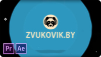 Переход логотипа на видео