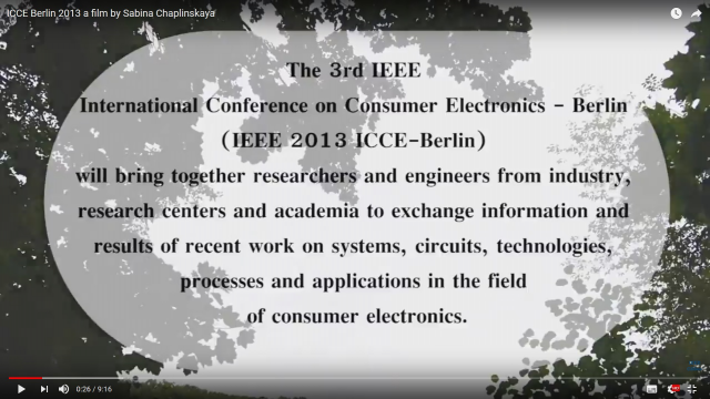 ICCE Berlin 2013