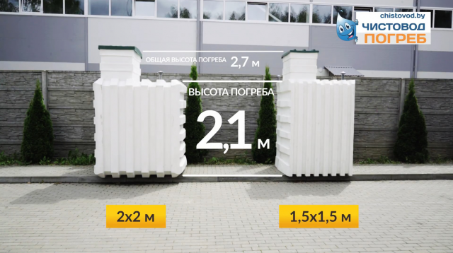 Пластиковый Погреб Chistovod