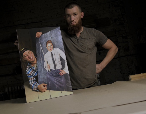 B-Roll для компании печать на досках