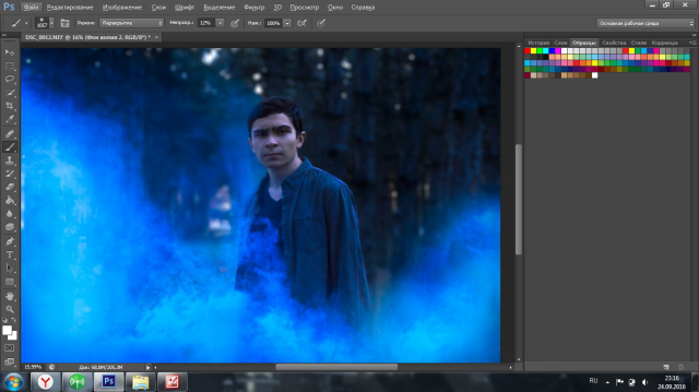 Ретушь фотографии (стало)