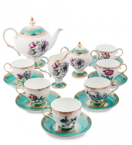 Художественное описание сервиза "Каприз Примадонны" (JK-20)